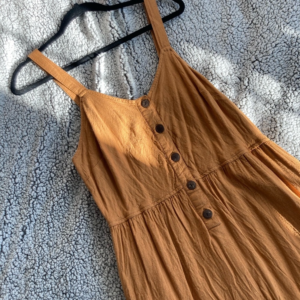 Universal Thread Tan Jumper Dress with Pockets!